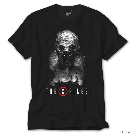 The X Files Siyah Tişört