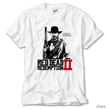 Red Dead Redemption 2 Beyaz Tişört