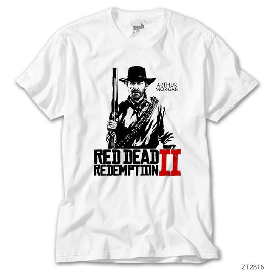 Red Dead Redemption 2 Beyaz Tişört