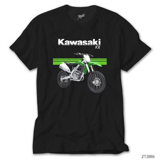 Kawasaki Cross KX 250F Siyah Tişört