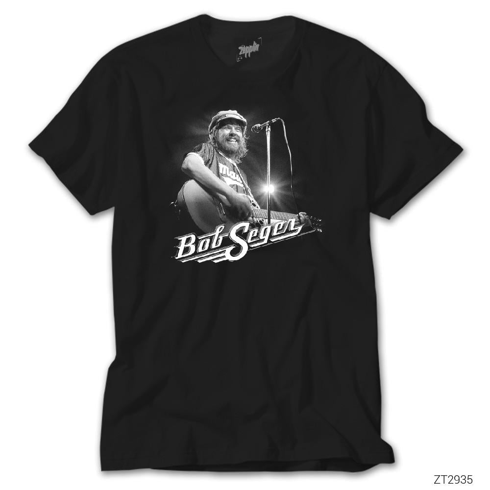 Bob Seger Siyah Tişört