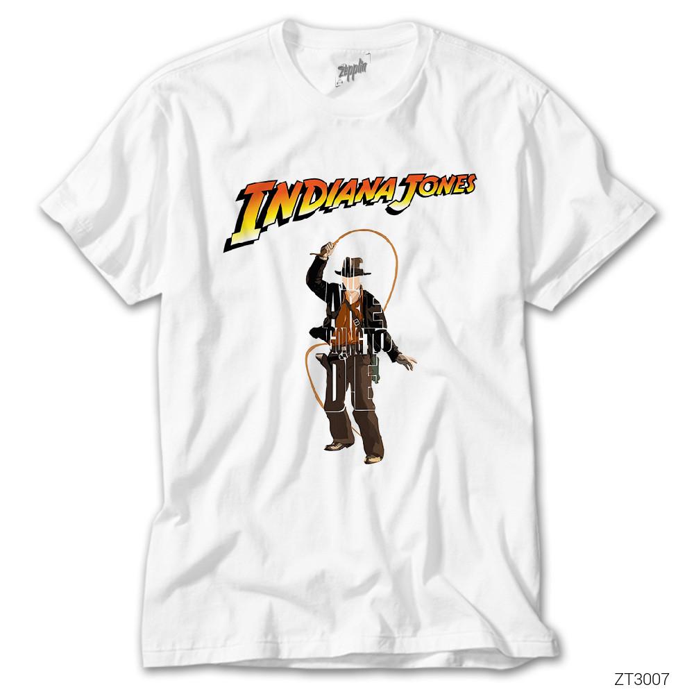 Indiana Jones Advantures Beyaz Tişört