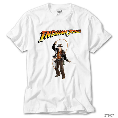 Indiana Jones Advantures Beyaz Tişört