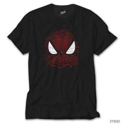 Spiderman Nets Siyah Tişört