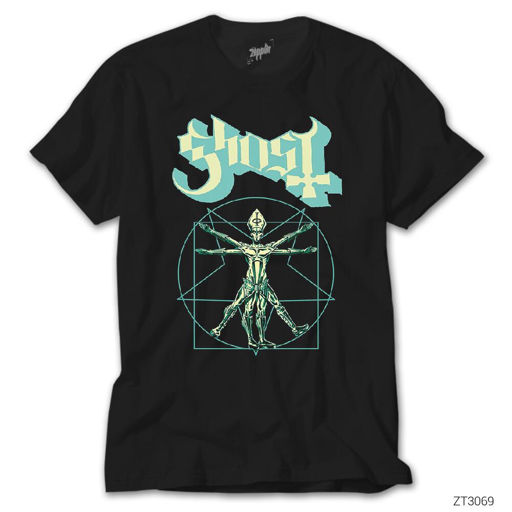 Ghost Zombie Siyah Tişört