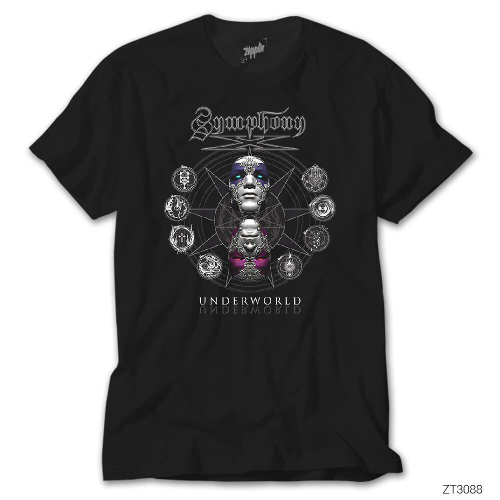 Symphony X Underworld Siyah Tişört