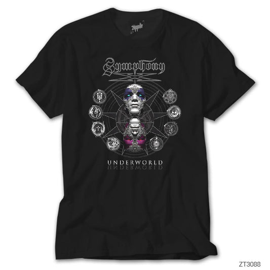 Symphony X Underworld Siyah Tişört
