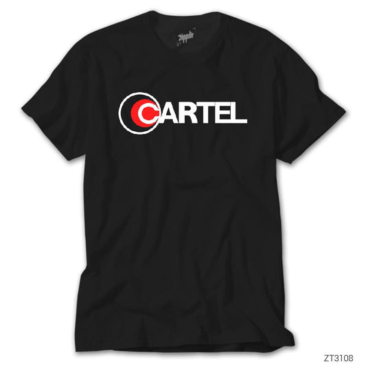Cartel Siyah Tişört