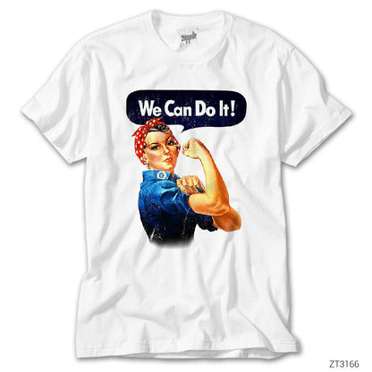 We Can Do It Beyaz Tişört