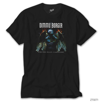 Dimmu Borgir Spiritual Black Dimensions Siyah Tişört