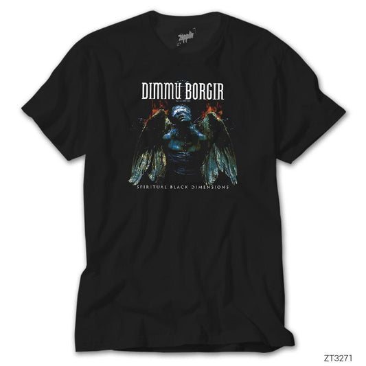 Dimmu Borgir Spiritual Black Dimensions Siyah Tişört