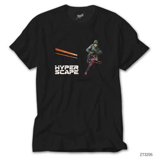 Hyper Scape Javi Siyah Tişört
