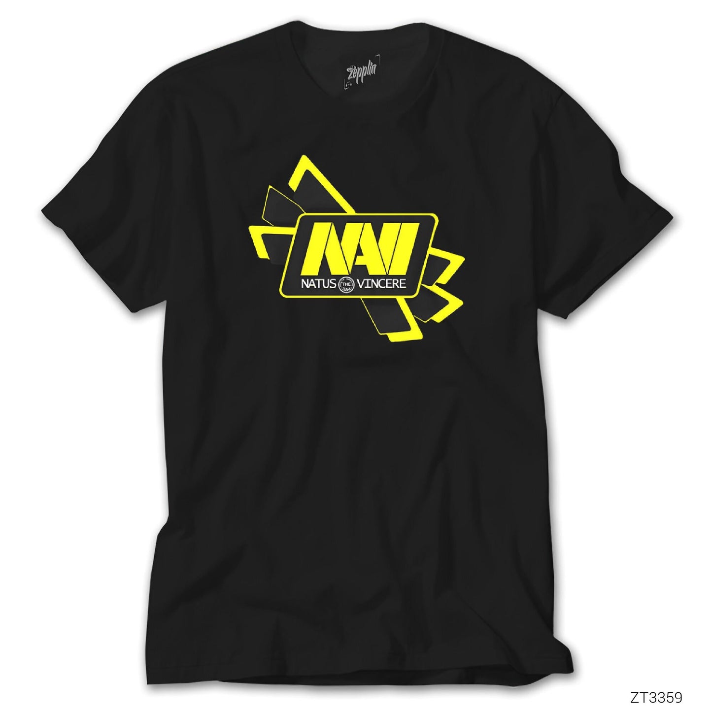 Natus Vincere Cross Line Siyah Tişört