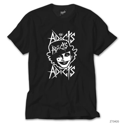 The Addicts Siyah Tişört