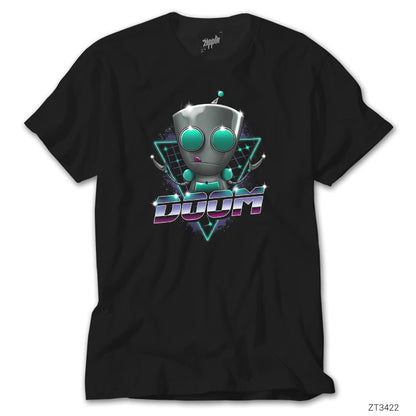 Alien Doom Siyah Tişört