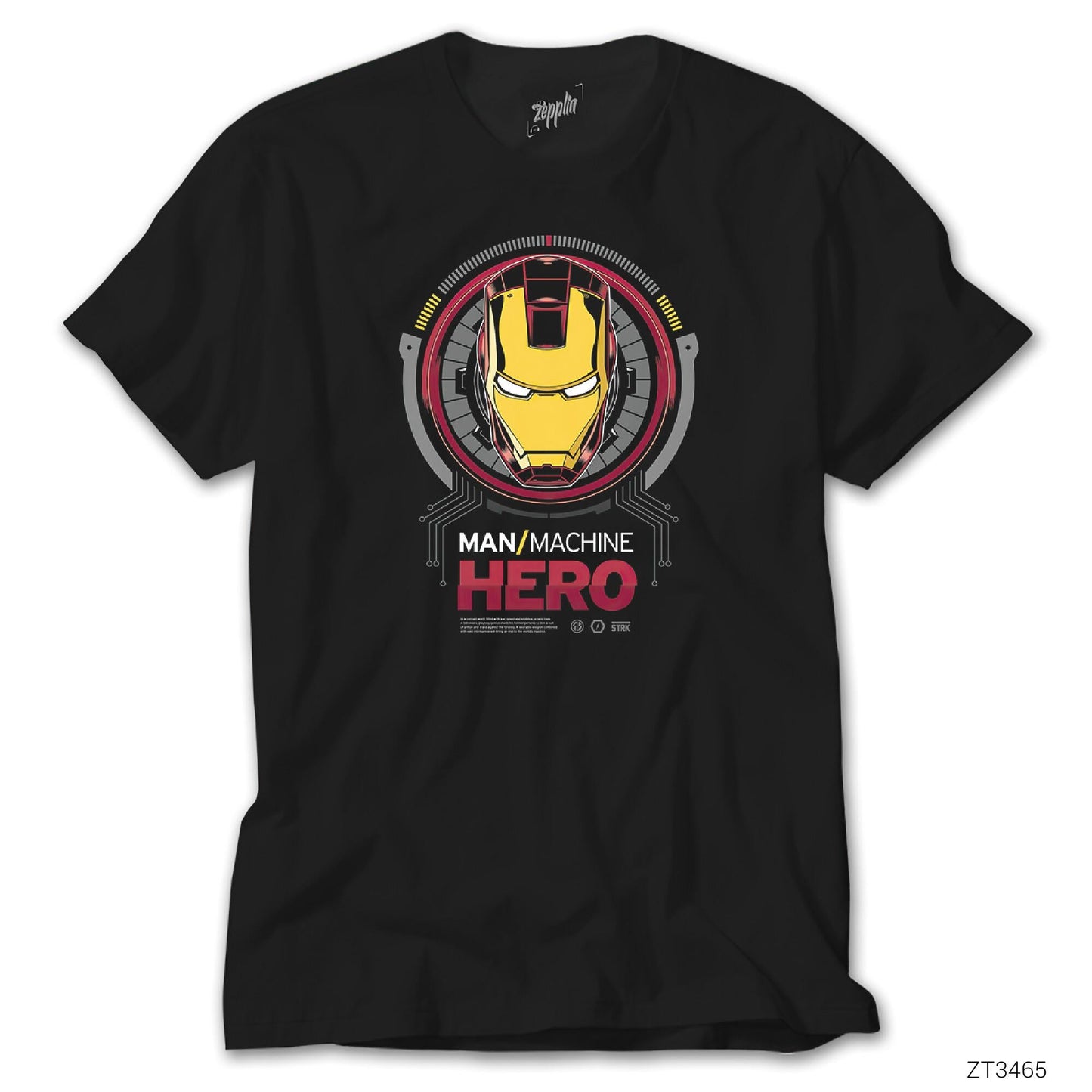 Iron Man The Invincible Siyah Tişört