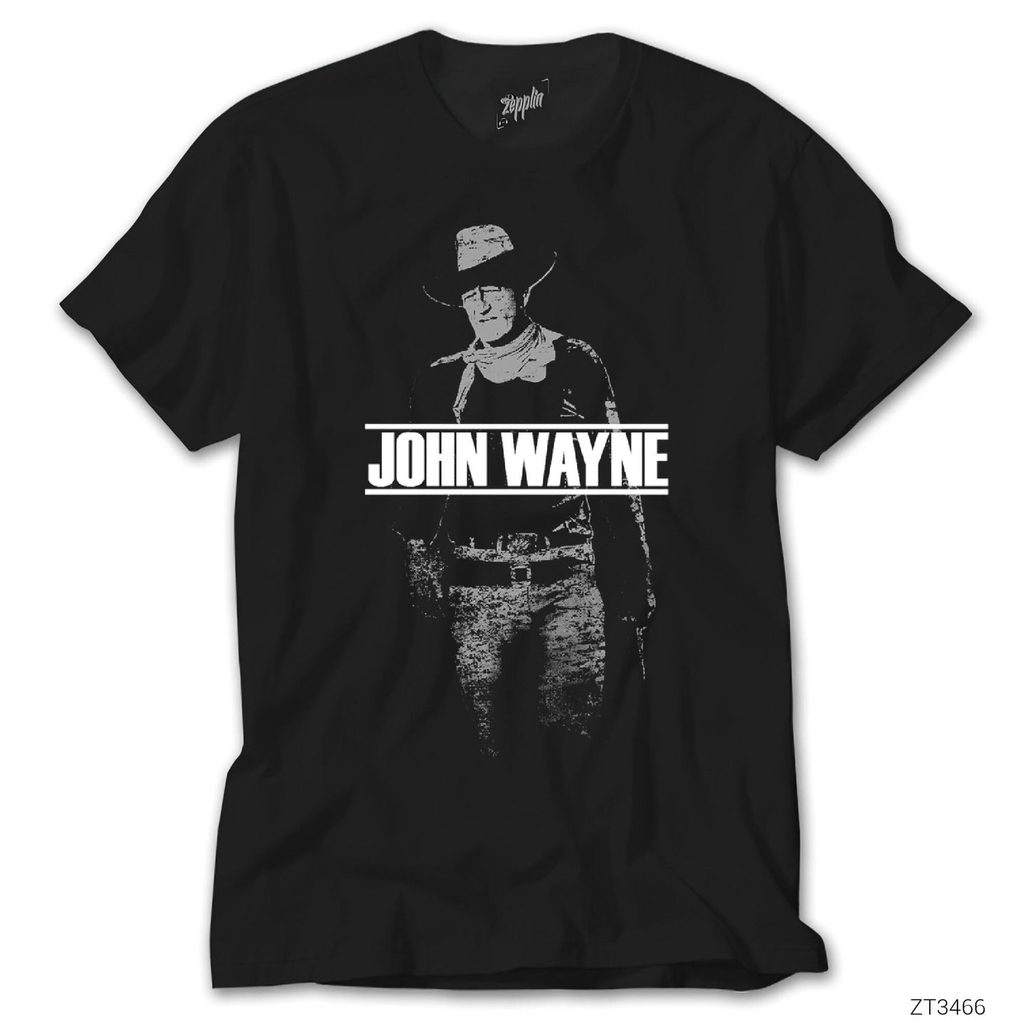 John Wayne Siyah Tişört