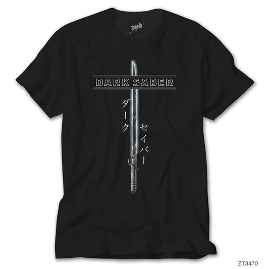 Star Wars Dark Saber Siyah Tişört