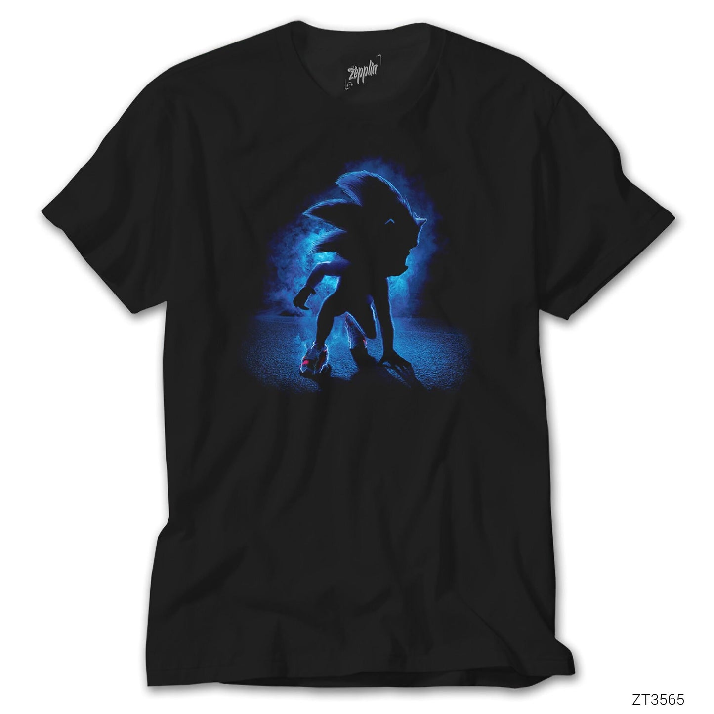 Sonic the Hedgehog Siyah Tişört