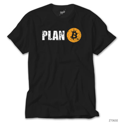 Kripto Para Plan B Siyah Tişört