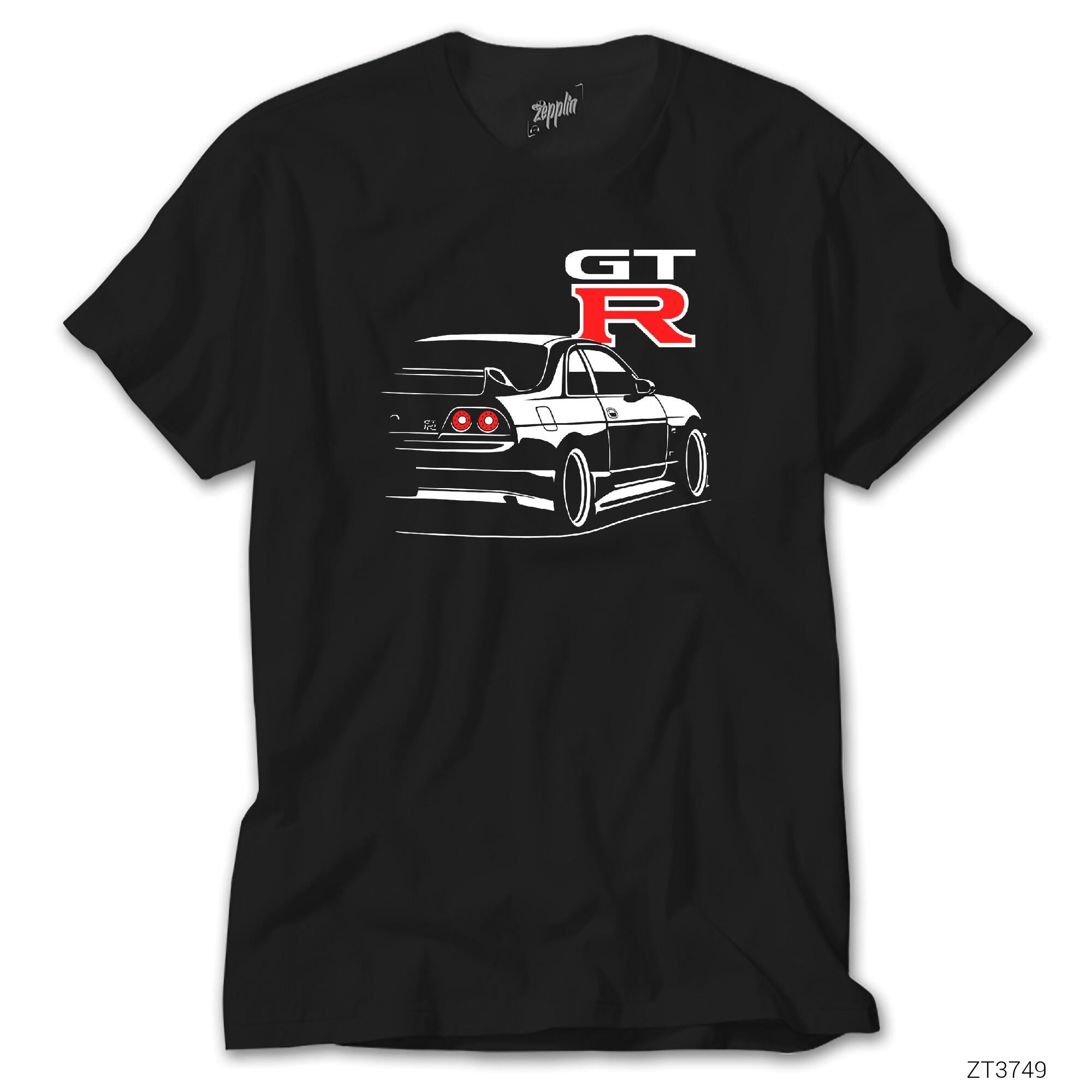 Nissan Skyline GT-R R33 Siyah Tişört
