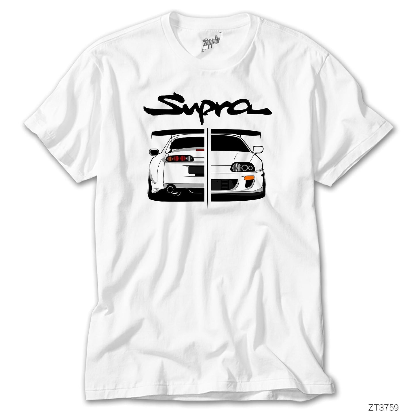 Toyota Supra MK IV Beyaz Tişört