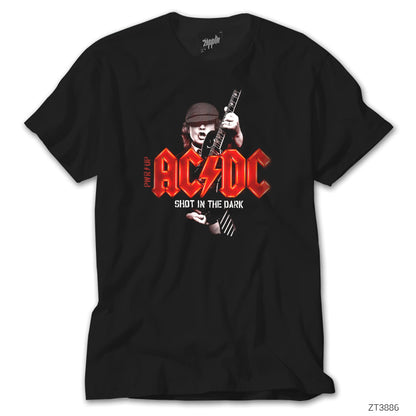 AC DC Shot In The Dark Siyah Tişört