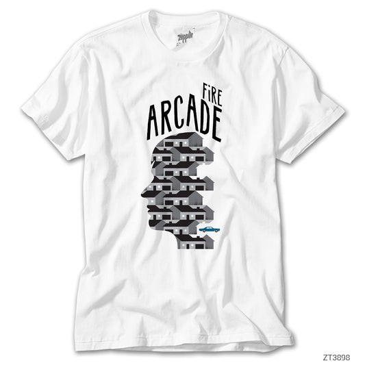 Arcade Fire Music Prize Beyaz Tişört
