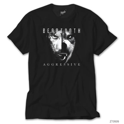 Beartooth Aggressive Album Siyah Tişört