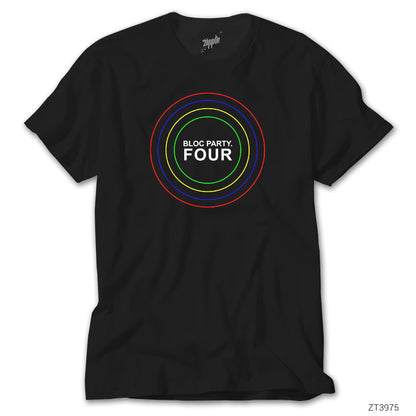 Bloc Party Four Siyah Tişört