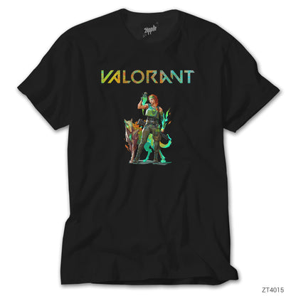 Valorant Skye Siyah Tişört