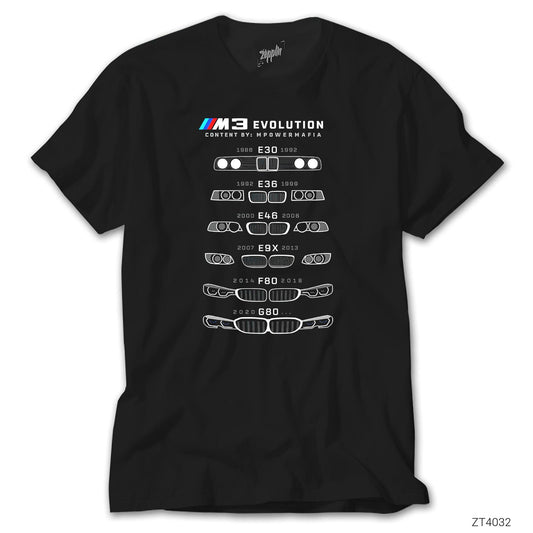 Bmw Evolution Siyah Tişört