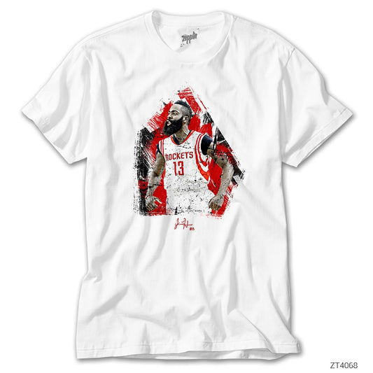 James Harden Splash Beyaz Tişört
