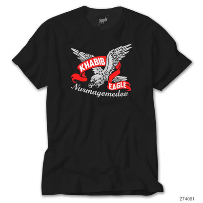 UFC Khabib Eagle Siyah Tişört