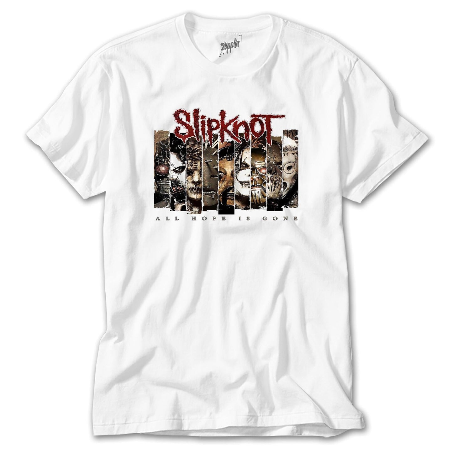 Slipknot All Hope Is Gope Beyaz Tişört