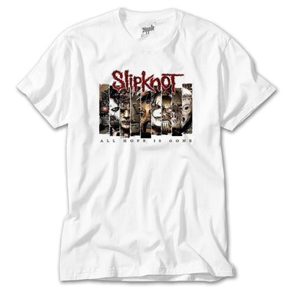 Slipknot All Hope Is Gope Beyaz Tişört