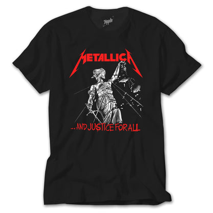 Metallica And Justice For All Siyah Tişört