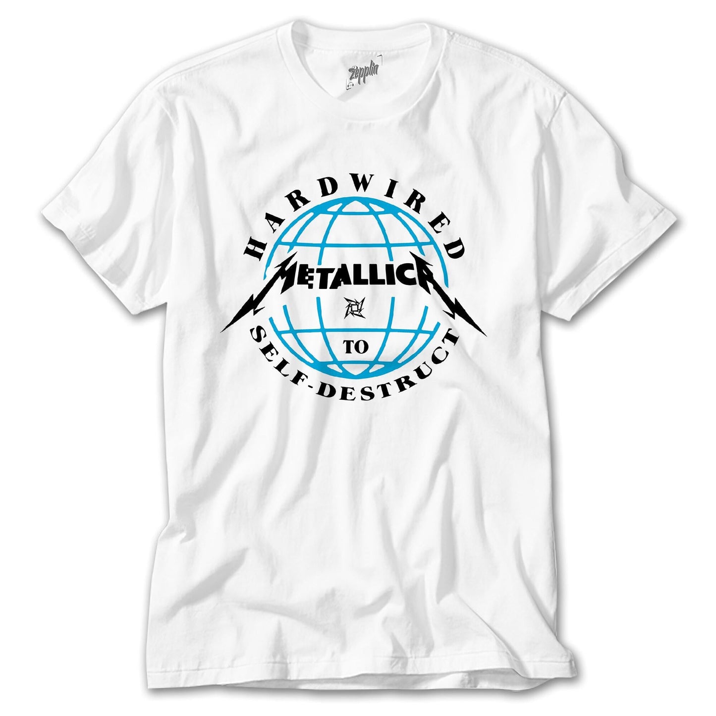 Metallica Hardwired Beyaz Tişört