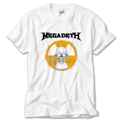 Megadeth Danger Beyaz Tişört