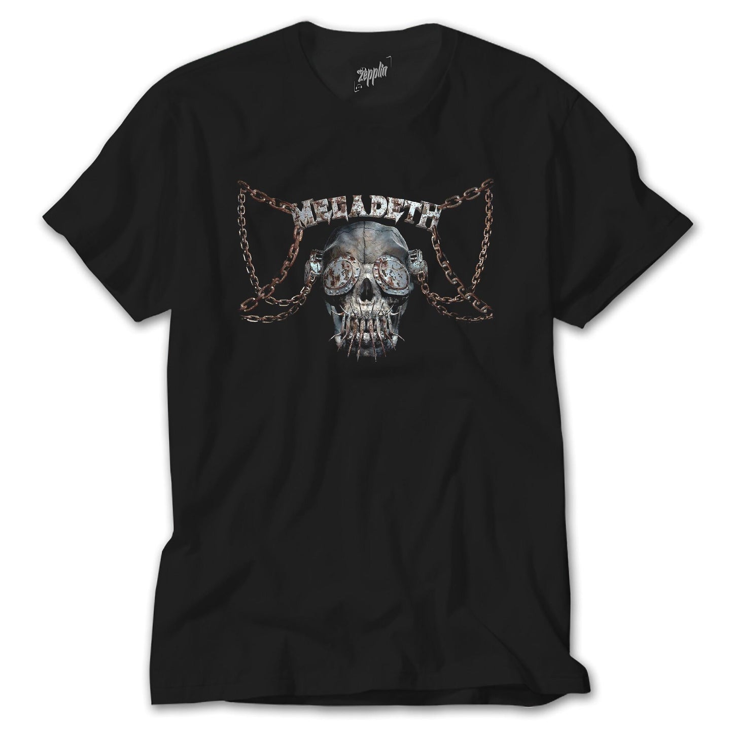 Megadeth Prisoner Skull Siyah Tişört