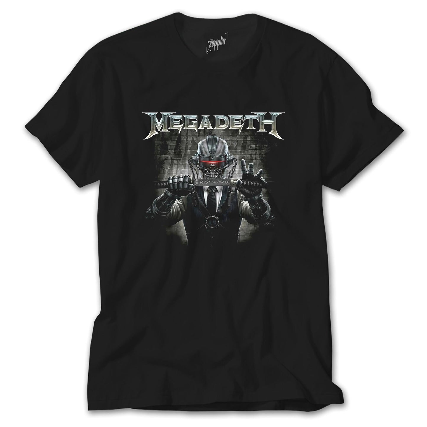 Megadeth Rust in Peace 2 Siyah Tişört