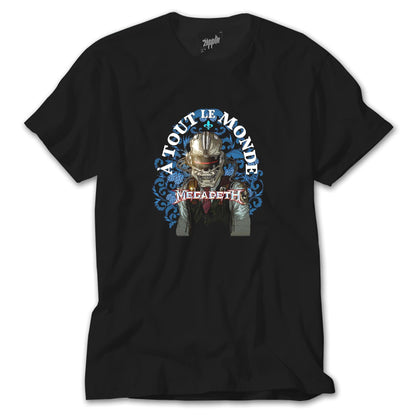 Megadeth A Tout Le Monde Siyah Tişört
