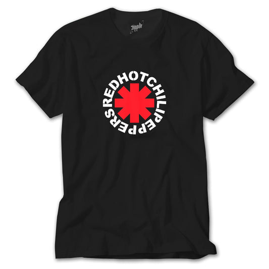 Symbol Red Hot Chili Peppers Siyah Tişört