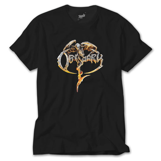Obituary Dragon Siyah Tişört