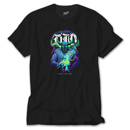 Dio Holy Diver Siyah Tişört