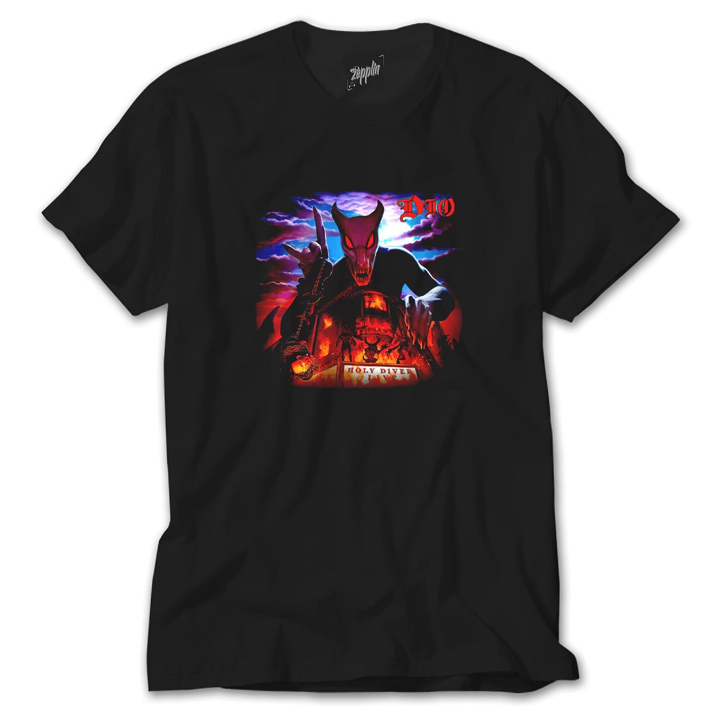 Dio Holy Diver Live Siyah Tişört