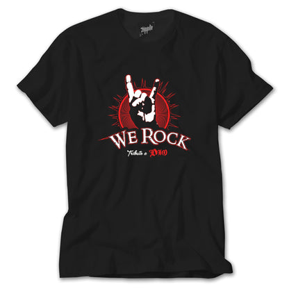 Dio We Rock Siyah Tişört