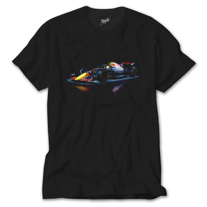 F1 Redbull Siyah Tişört