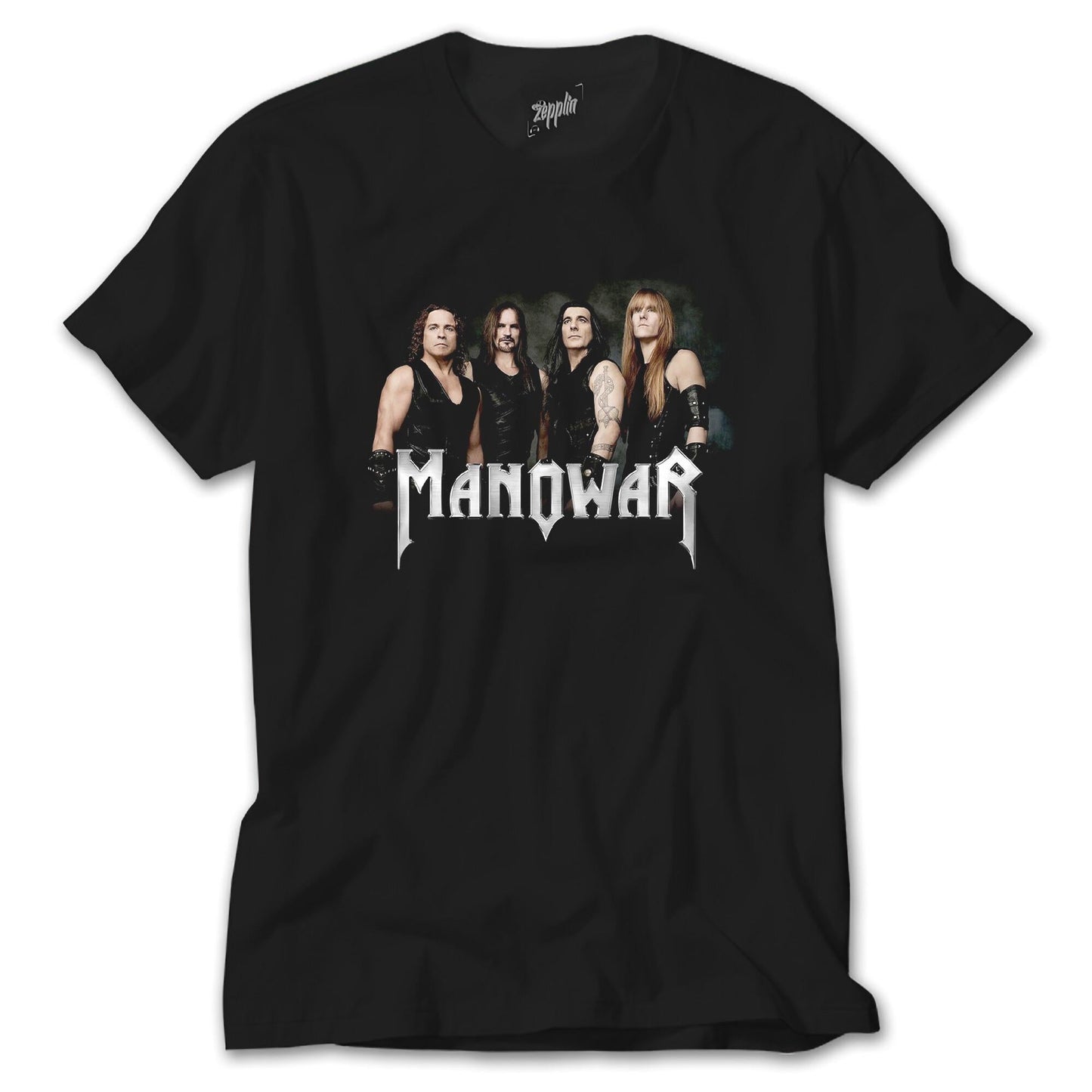 Manowar Group Siyah Tişört