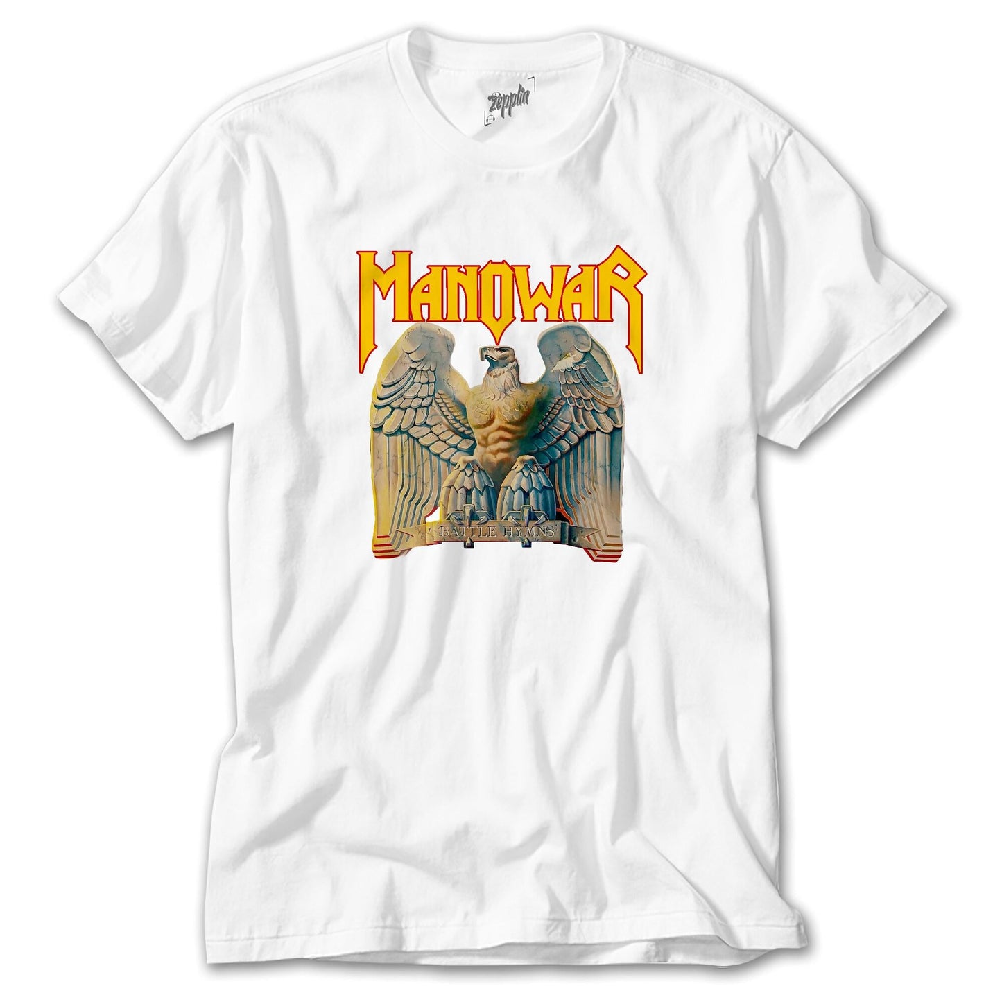 Manowar Battle Hymns Beyaz Tişört